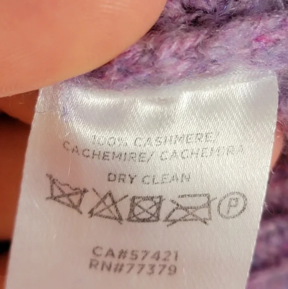 Cashmere Plaited Raglan Cardigan, Size XS - Picture 7 of 14